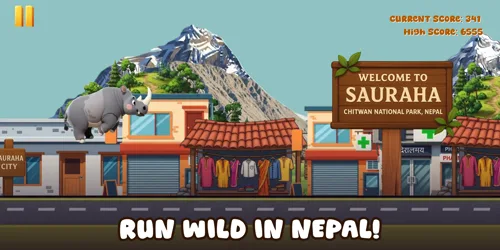 RhinoDash gameplay store screenshot